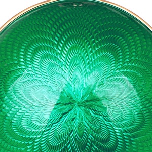 Ювелирный елочный шар, зеленый
